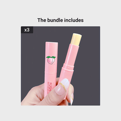 Peach Lip Balm Moisturizing Hydrating Lightening Lip Lines Anti-Dryness