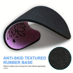 Round Gaming Mouse Pad for Girls 7.8 inch Non-Slip Rubber Mouse Mat
