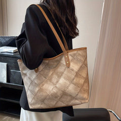 Large Capacity Tote Shoulder Bag for Work