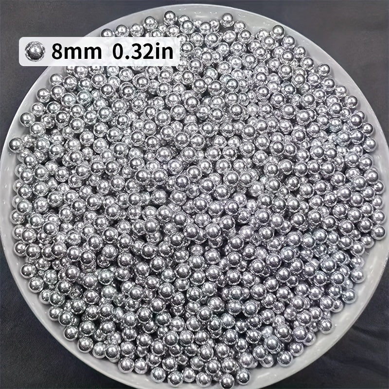 8mm High Carbon Steel Beads Bearing Steel Ball (50/100/200pcs)