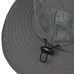 UPF 50 Sun Hat with Neck Flap Mesh Boonie Hats for Men & Women