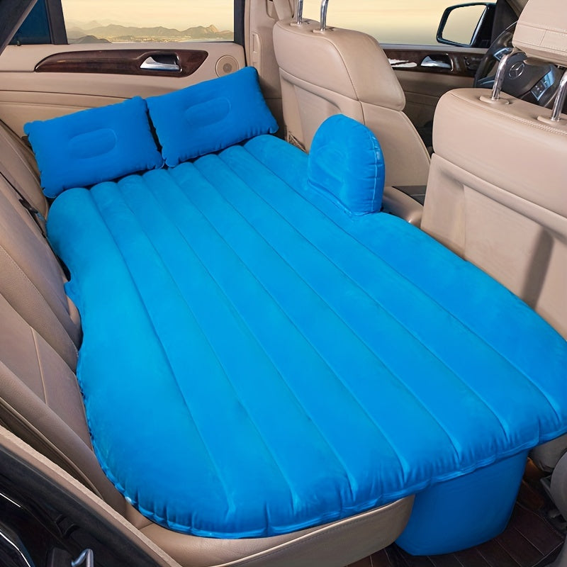 Car Inflatable Mattress Car Rear Seat Inflatable Bed For Outdoor Travel Camping