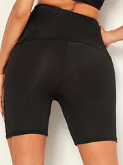 Solid High Waist Skinny Leggings Sexy Hip lifting Leggings For All Season