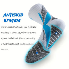 Breathable Mid-calf Sport Socks for Outdoor Running