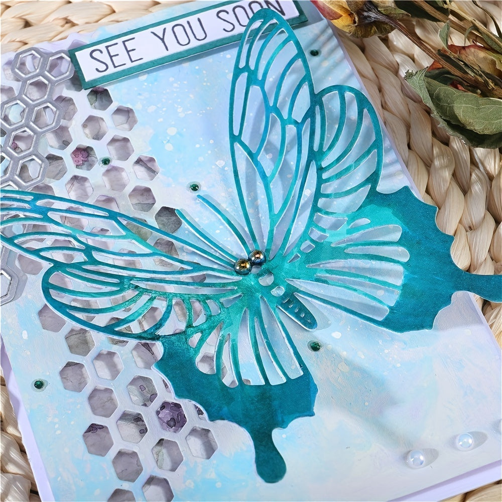 4pcs Butterflies Metal Dies Cutting Decoration Tool Die Cut