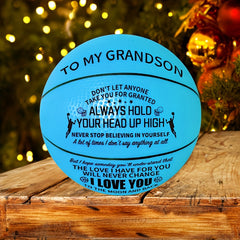Luminous Mini Basketball for Mini Hoop Glow in the Dark Outdoor Sports Ball