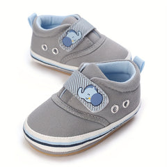 Cartoon Baby Boys Sneakers Lightweight Non Slip Shoes for Indoor Outdoor Walking