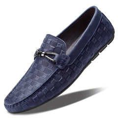 Men's Plaid Loafers Sneakers