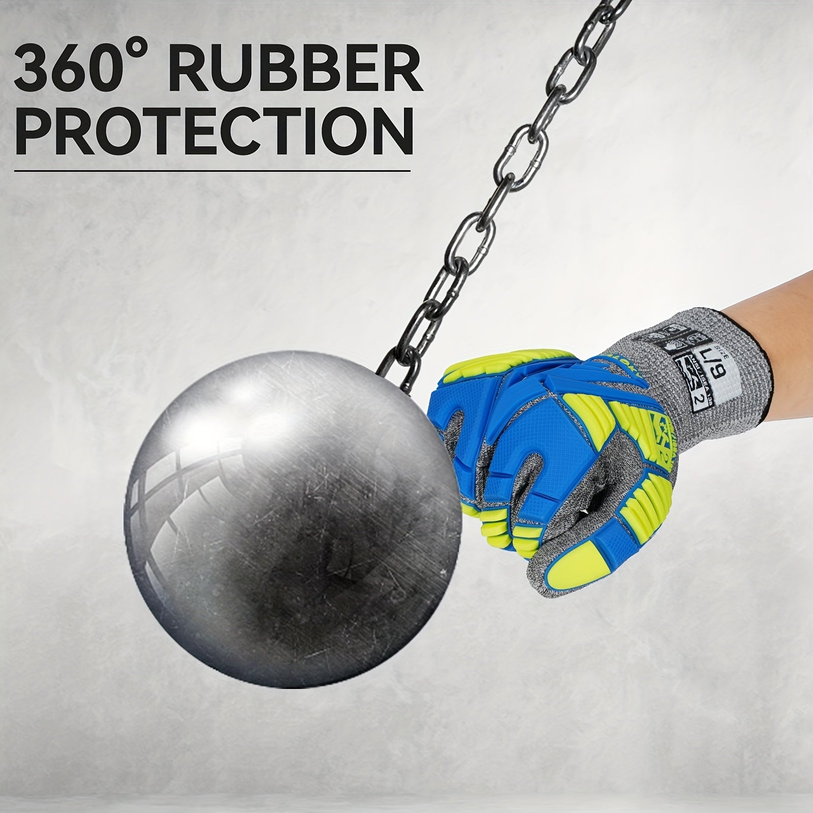 Cut Resistant Gloves for Men Women with TPR Protection