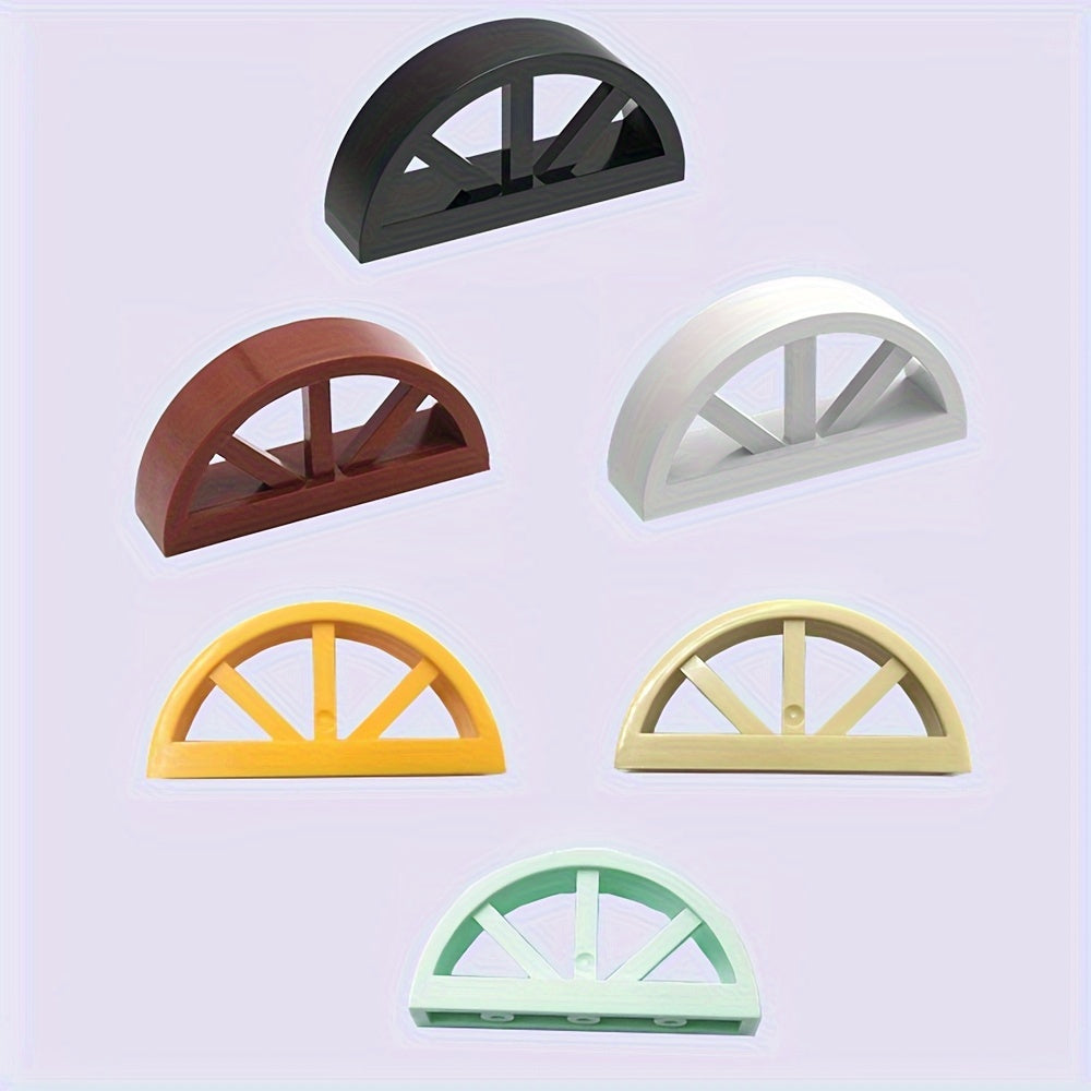 12pcs Architecture Building Blocks Set for DIY Scene Play