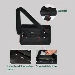 Lightweight Golf Club Bag w/ Shoulder Strap, Foldable Travel Bag