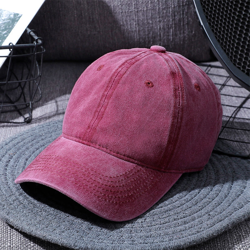 Men's Washed Pure Cap Baseball Cap