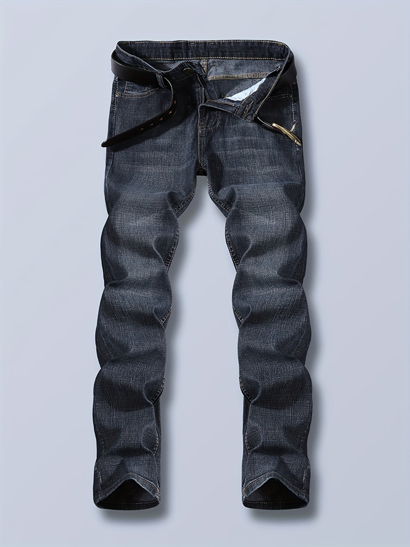 Men's Distressed Medium Stretch Denim Pants