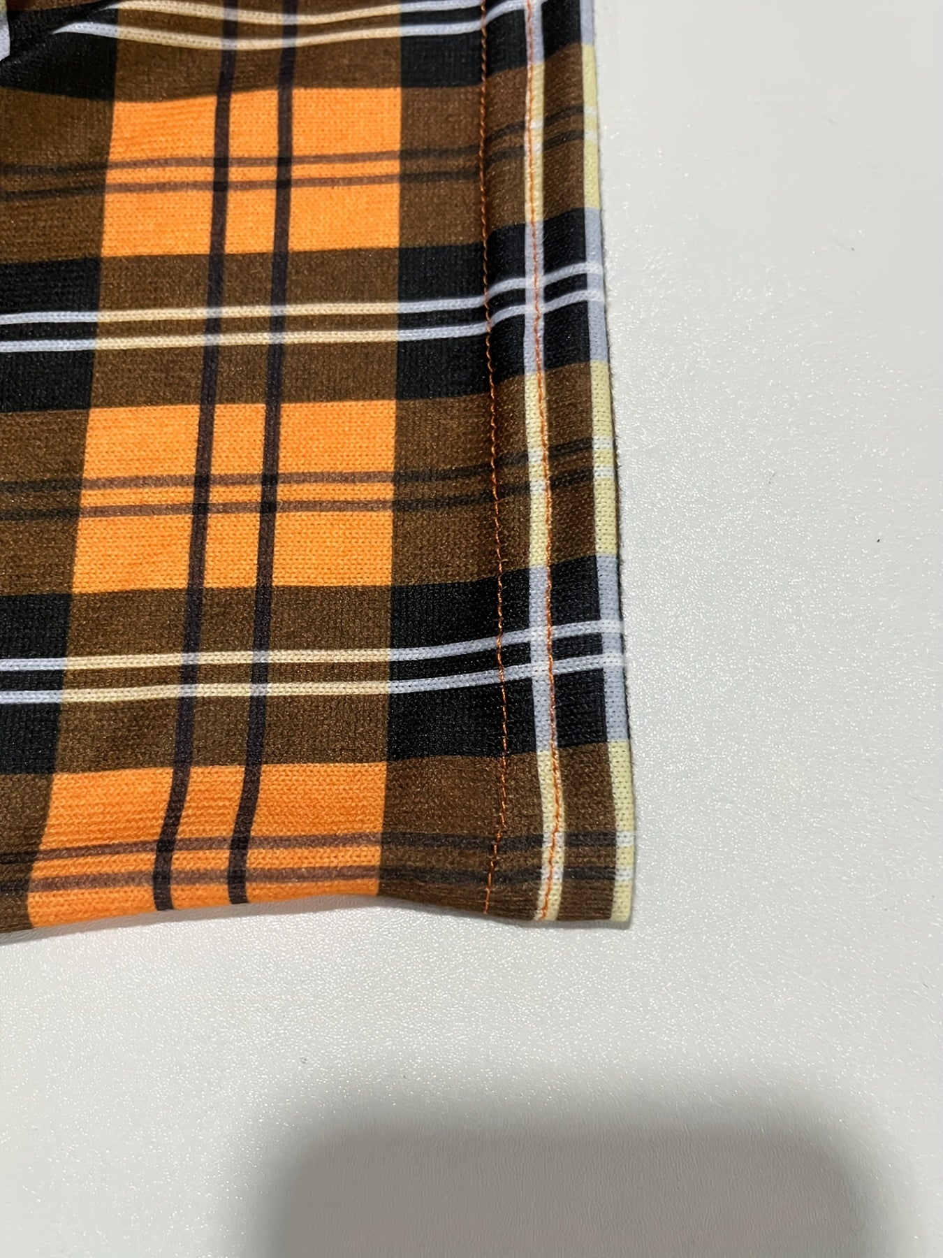 Plaid Print Long Sleeve Open Front Cardigan