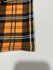 Plaid Print Long Sleeve Open Front Cardigan