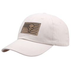 Skull Embroidery Patch Baseball Cap Cotton Sports Sun Hat Hip Hop Golf Dad Hats