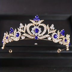 Girls Rhinestone Princess Crown Hair Accessories for Party