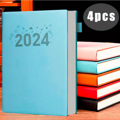 4pcs Full Notebook 320 Sheets 640 Pages Journaling Stationery Supplies