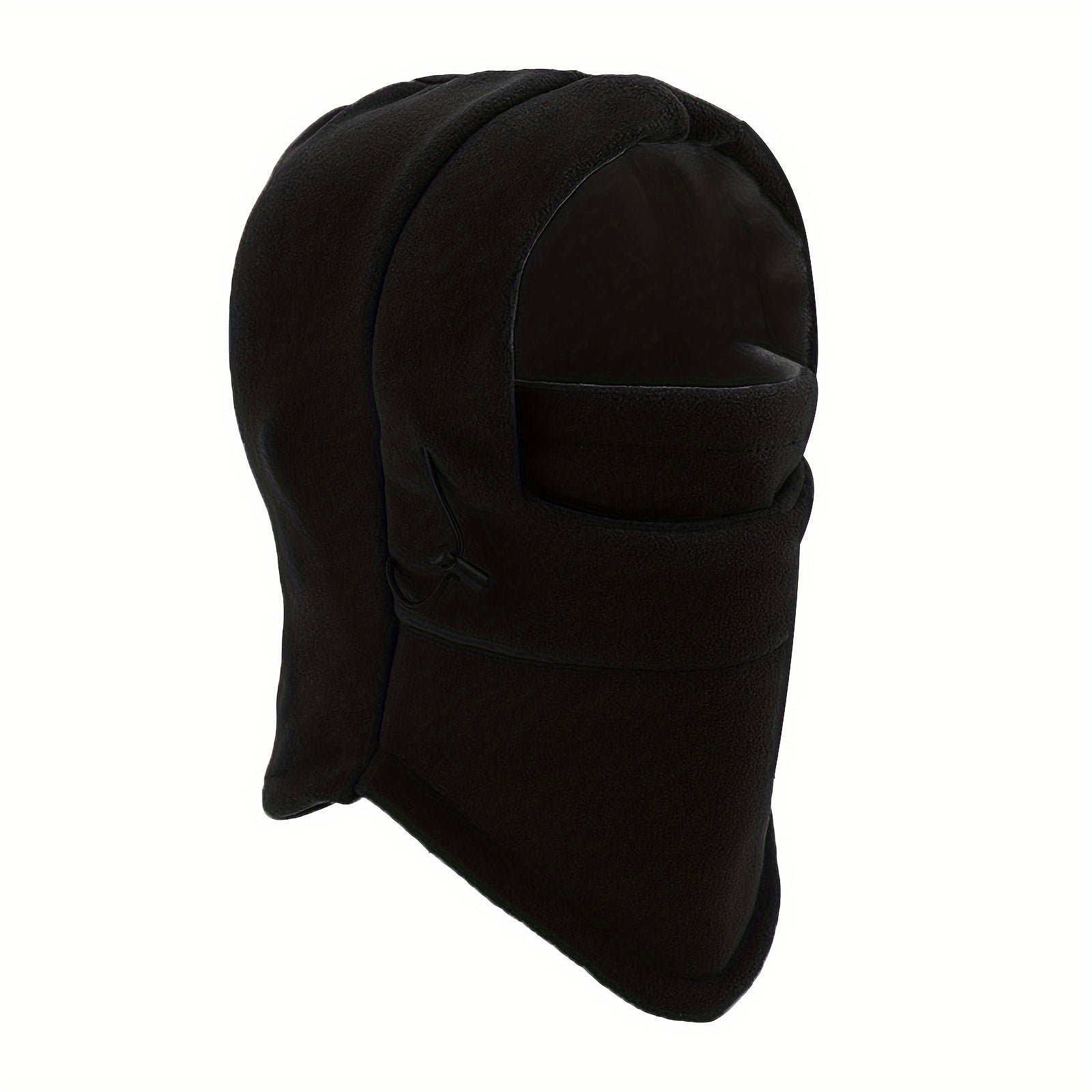 Windproof Warm Balaclava Hat Winter Fleece Mask Lightweight Solid Coldproof Hat