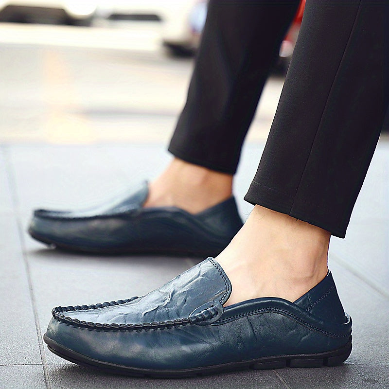 Men's Loafer Shoes Lightweight Breathable Non-slip Casual Shoes