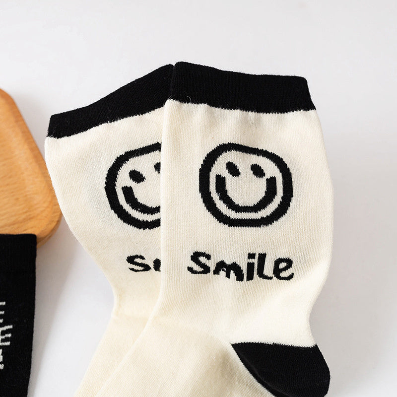 5 Pairs Women's Casual Socks for Daily Wear
