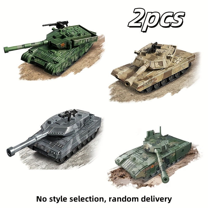 DIY Building Block Tanks Soldier Scene Assembly Toys
