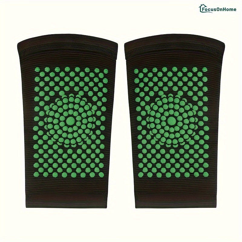 1 Pair Short Artemisia Knee Pads, Cold Protection, Fall & Winter