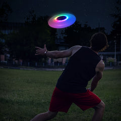 Glow In The Dark LED Flying Disc 7 Modes 7 Colors Waterproof