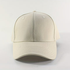 Solid Baseball Cap Adjustable Unisex Dad Hats Casual Sun Hat