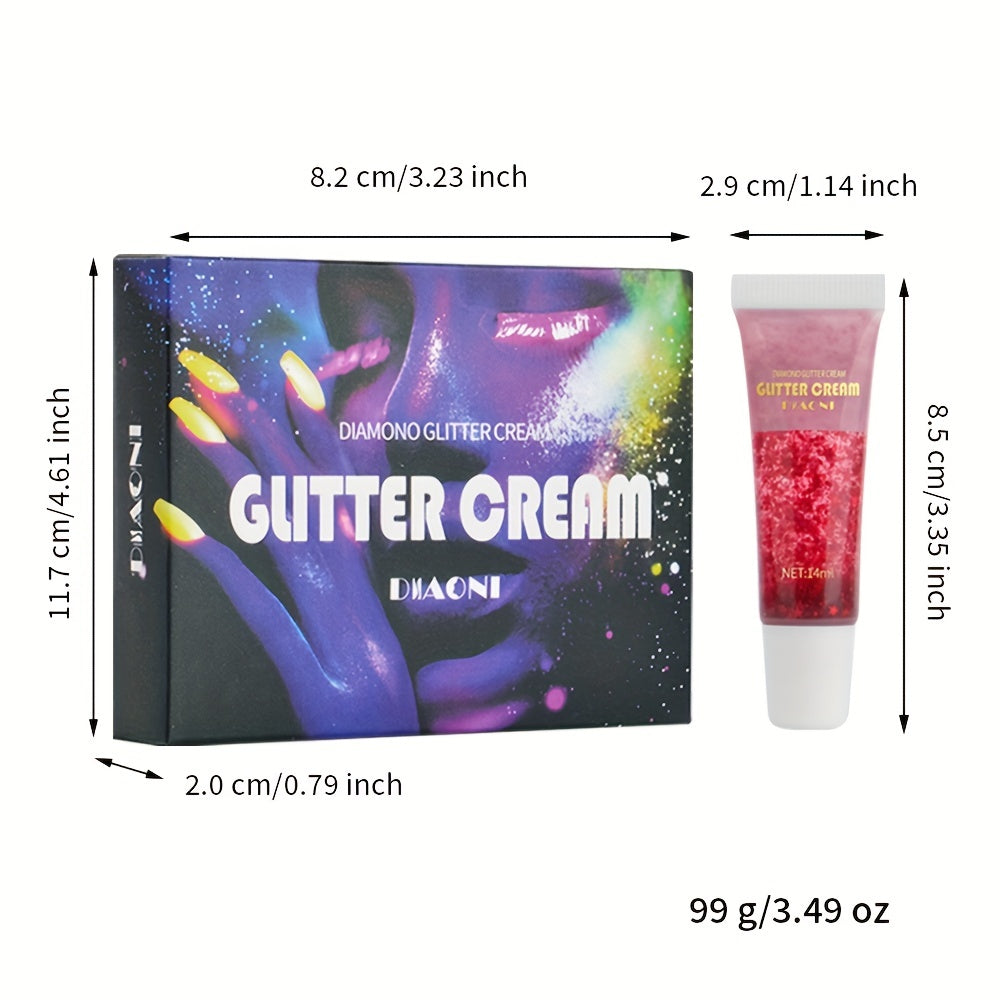Glitter Gel Mermaid Scale Face Body Lip Glitter Eyeshadow Stage Makeup