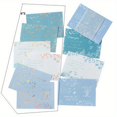 15pcs Peninsula Garden Series DIY Notepad, Journal Decorations