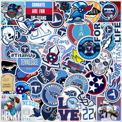 50Pcs Rugby Doodle Waterproof Sticker DIY Toy For Phone Computer Skateboards