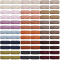 18pcs Children's Hair Clips Summer Headwear Multiple Colors Hair Accessories