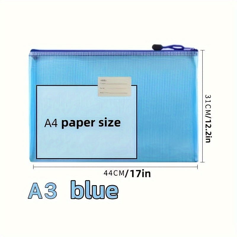 A3 Waterproof Document Bag Student Test Paper Bag