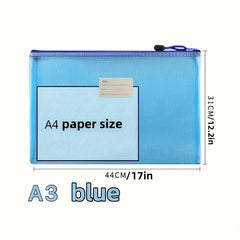 A3 Waterproof Document Bag Student Test Paper Bag