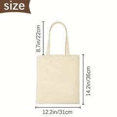 Sublimation Blank Canvas Tote Bags for DIY Projects
