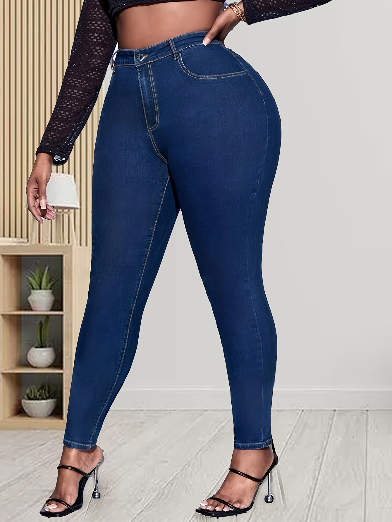 Sexy High Rise Skinny Jeans