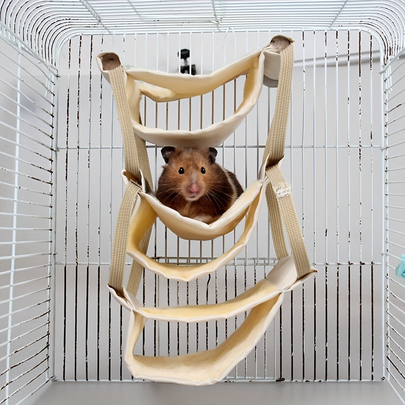 Comfy Layer Hammock for Small Animals Resting Playing Nesting in Pet Cages