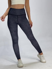 Slim Fit Yoga Leggings High Waist Sports Pants With Pocket