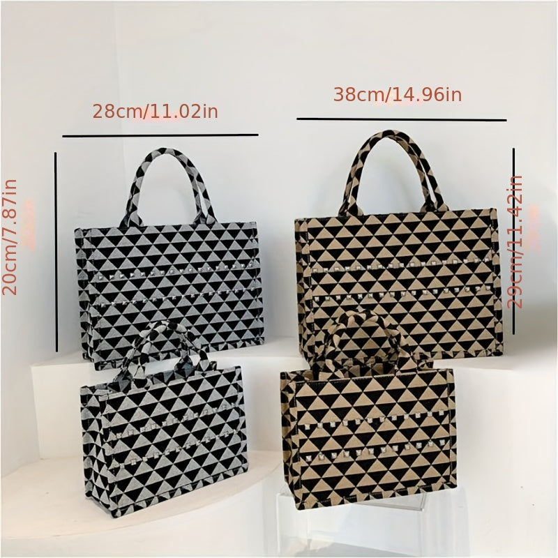 Large Capacity Mommy Tote Bag - Portable Shopping Bag