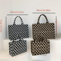 Large Capacity Mommy Tote Bag - Portable Shopping Bag