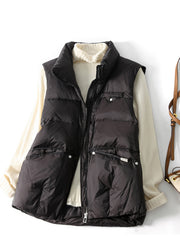 Women's Lightweight Sleeveless Puffer Vest for Winter Sports
