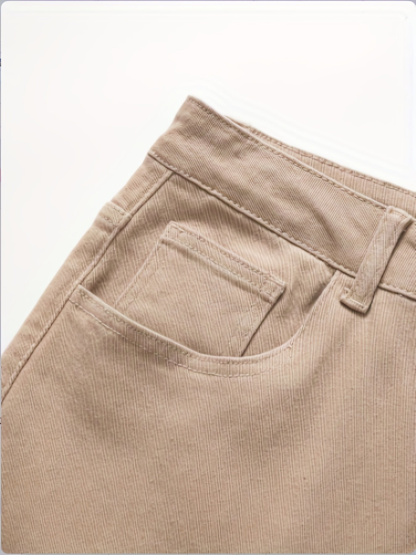 Men's Slim Fit Pocket Jeans High Stretch Denim Pants