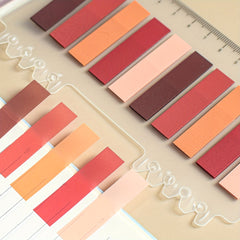 200 Sheets of PET Sticky Notes Index Stickers with Instruction Labels