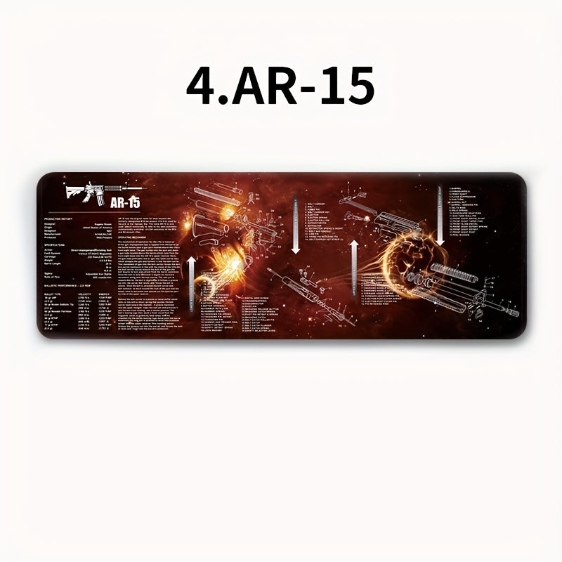 Large Mouse Pad Tactical Gun Parts for AR 15