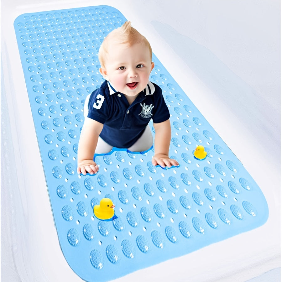 30 Non Slip Bath Tub & Shower Mat for Elderly & Kids Bathrooms