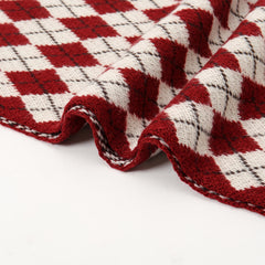 Long Red Scarf Christmas Year Style Women