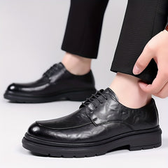Men's Smart Casual Lace Up Chunky Dress Shoes