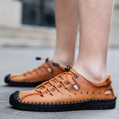 Men's Summer Closed Toe Sandals for Beach Outdoor Walking