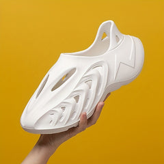 Men's Breathable Foam Runners Cut Out Walking Shoes